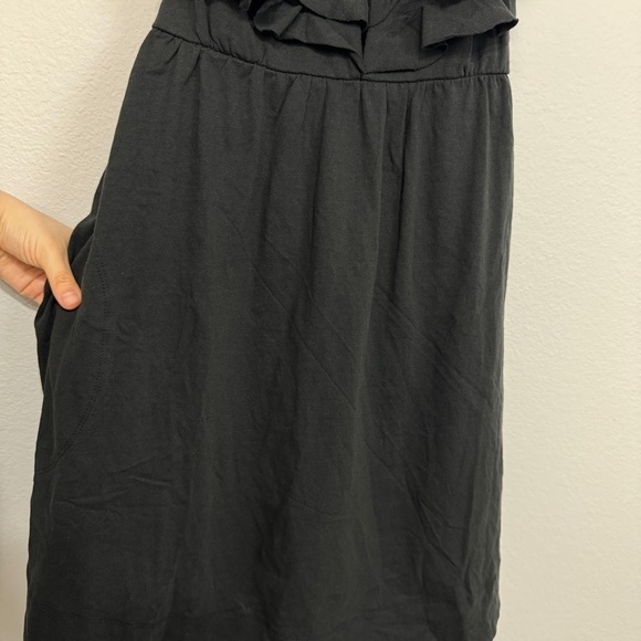 Free People Beach Valley Black Mini Dress Size Large Women - Picture 4 of 10